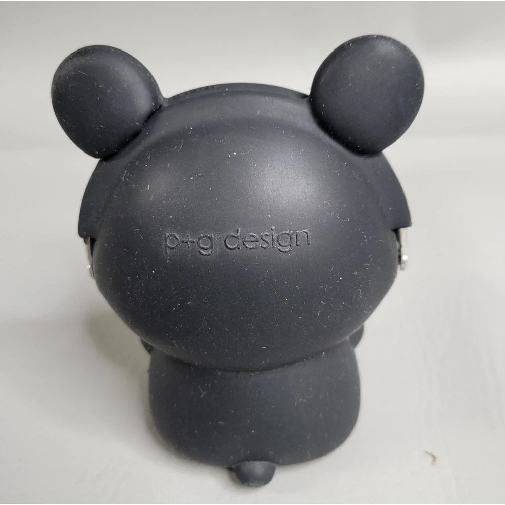 P+G Design 3D Pochi Friends Bear Black Bear Kisslock Coin Purse